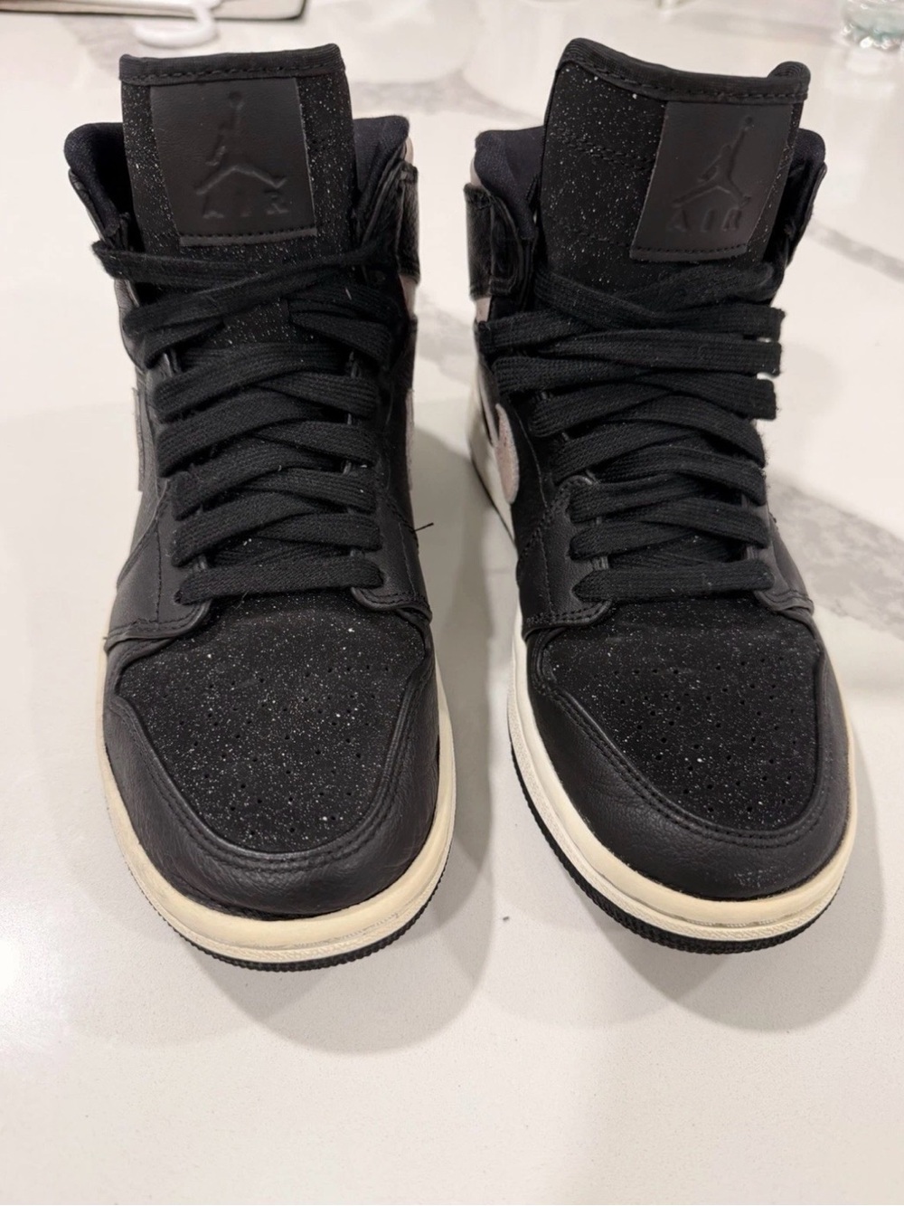 Jordan 1 High Premium Silt  Black pink Retro RARE AQ9131-001 Size 7 unisex adult - Picture 3 of 11